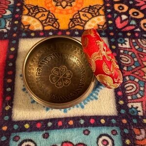 Tibetan Singing Bowl Set (No Mallet)